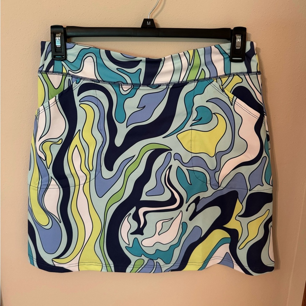 New AnaClaire Skort, Size M, multi Color